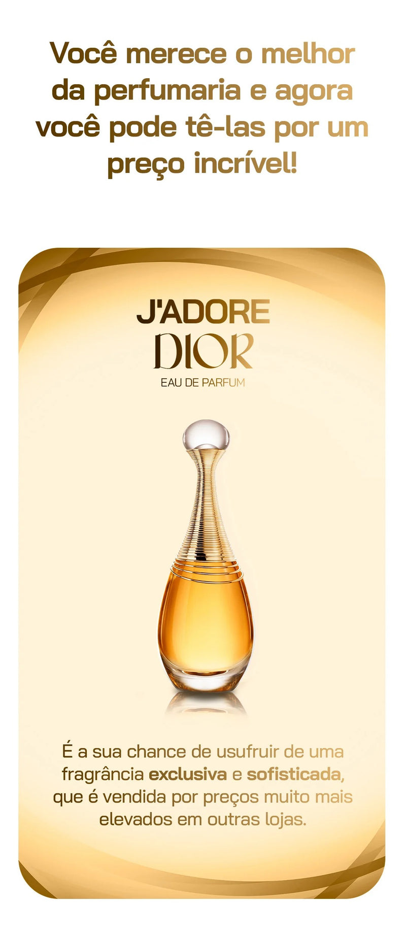 J'adore Dior - Perfume Feminino - Eau de Parfum - 100ml (OFERTA DE VERÃ0) - FRETE GRÁTIS